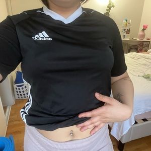 Black & White Shirt Adidas Small 30$
